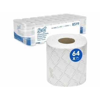 SCOTT® Essential Papel higiénico doméstico blanco 8 uds. (cod.8519)