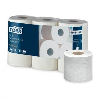 TORK | Papel Higiénico Convencional Suave Premium - 2 capas