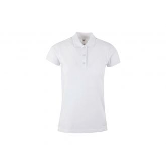 VELILLA | Polo manga corta blanco para mujer - Talla S