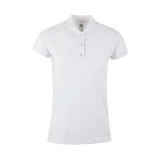 VELILLA | Polo manga corta blanco para mujer - Talla S