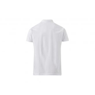 VELILLA | Polo manga corta blanco unisex - Talla L