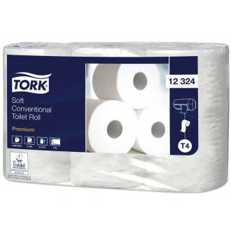 TORK® | Papel Higiénico Convencional Suave Premium - 2 Capas