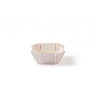 Cápsula rectangular blanca - 40 x 40 x 10 mm