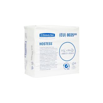 HOSTESS™ | Papel higiénico interplegado blanco 2 capas