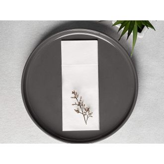 Servilleta Airlaid blanca - 40 x 32 cm
