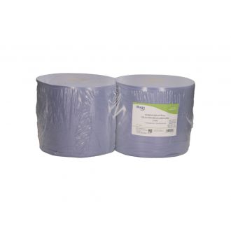 BUGA | Bobina Industrial Azul - 2 capas - Celulosa reciclada