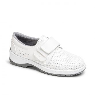 DIAN | Zapato Premier de microfibra blanco - Talla 37