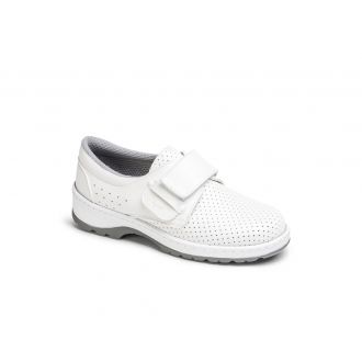 DIAN | Zapato Premier de microfibra blanco - Talla 48