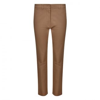 VELILLA | Pantalón chino mujer beige - Talla 36