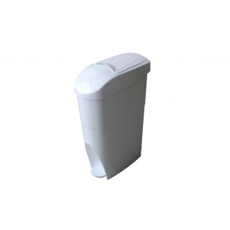 Contenedor higiénico femenino blanco - 18L