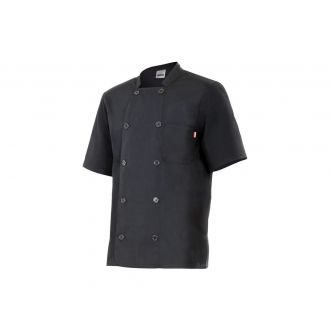 VELILLA | Chaqueta de cocina negra - Talla 60