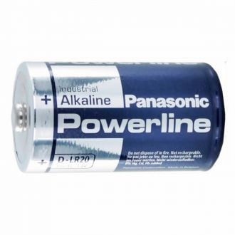 PANASONIC POWERLINE | Pila alcalina  D LR20 1.5V