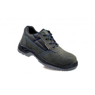 BLACK LEATHER | Zapato de seguridad gris - Talla 35
