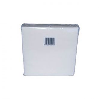 CARICIAS | Servilleta 40x40 cm, plegado en 1-8, blanca