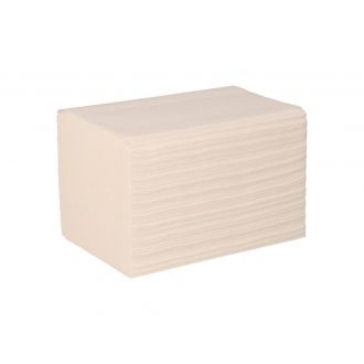 GREENSOURCE | Servilleta 21 x 17cm, 2 capas, plegado en Zig-Zag, blanca