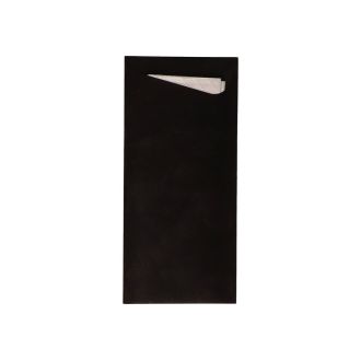 DUNI | Servilleta Sacchetto® Canguro, 8,15x19 cm, Negro
