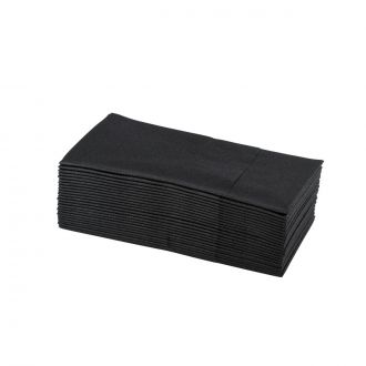 GC Class | Servilleta Canguro 40 x 40 cm, 1 capa, negra