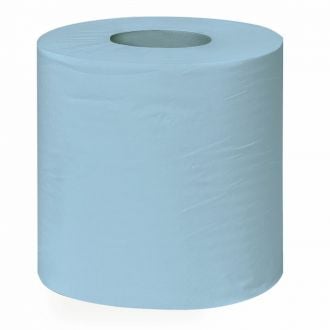 GREENSOURCE | Bobina secamanos azul - 2 capas - Celulosa reciclada