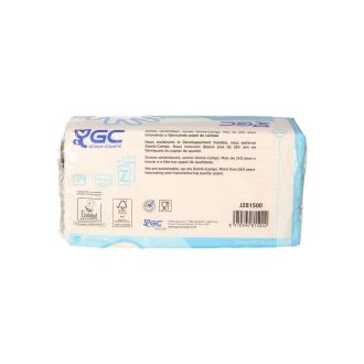 Toalla Secamanos Z Celulosa GC Xtrasec 2 Capas - 192 Servicios Blanca