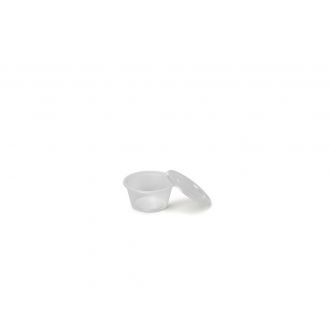 Envase PP redondo con tapa - 50 ml