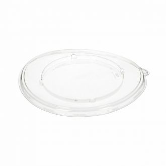 Tapa RPET plana redonda - 21 cm