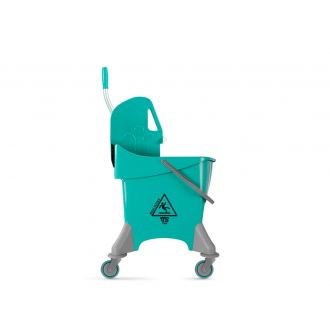TTS | Cubo Pile Tec con prensa de labio verde - 30 L