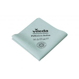 VILEDA | Bayeta PURmicro active verde - 38 x 35 cm