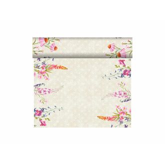 DUNI | Mantel Tête-à-tête Dunicel® floret - 0,40 x 24 m