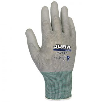 628FR - Guantes ignífugos de tela de rizo azul con puño de pato, talla L,  azul marino (paquete de 12)