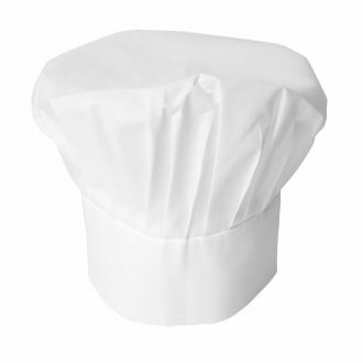 Gorro de cocinero chef - 23 cm