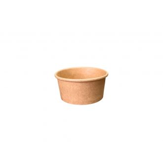 Salsera de cartón kraft - 60 ml