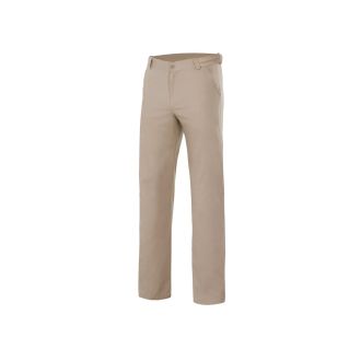 VELILLA | Pantalón chino strecht hombre beige - Talla 38