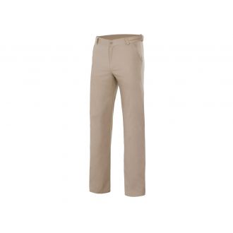VELILLA | Pantalón chino strecht hombre beige - Talla 42