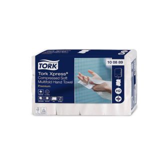TORK XPRESS® | Toalla de mano entredoblada suave compacta