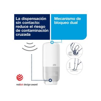 TORK Elevation® | Dispensador para el Cuidado de la Piel con Sensor Intuition™ Blanco, S4