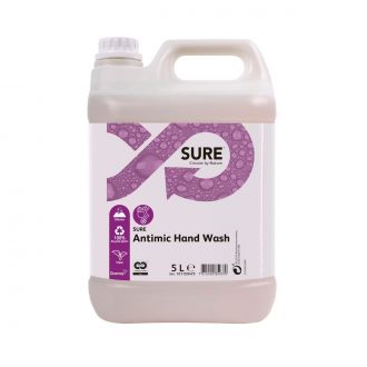 SURE Antimic hand wash | Jabón de manos desinfectante con ingredientes procedentes de plantas naturales