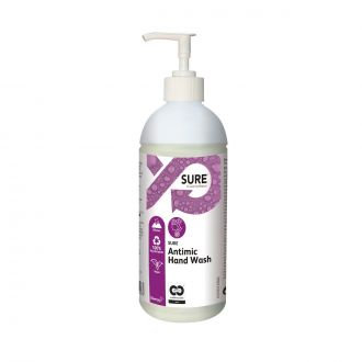 SURE Antimic hand wash | Jabón de manos desinfectante con ingredientes procedentes de plantas naturales
