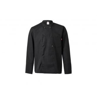 VELILLA | Chaqueta cocina manga larga color negro - Talla 62