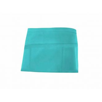 VELILLA | Delantal corto turquesa - Talla única