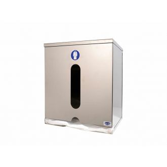 Dispensador de batas desechables y buzos