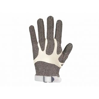 Guante de malla metálica con protección a cortes - Talla 8