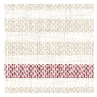 DUNI | Servilleta Dunilin® 40 x 40 cm, Rigato Burdeos