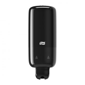 TORK® | Jabonera Manual para Jabón Líquido, Spray y Desinfectante de manos, S1-S11, Negro