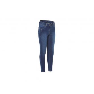 MONZA | Pantalón Denim Slim Fit Push up azul - Talla 42