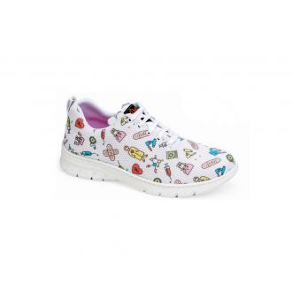 DIAN | Zapatos CALPE blanco estampado - Talla 40
