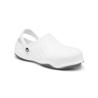 SUECOS® | Zueco Magnus con puntera reforzada blanco - Talla 37