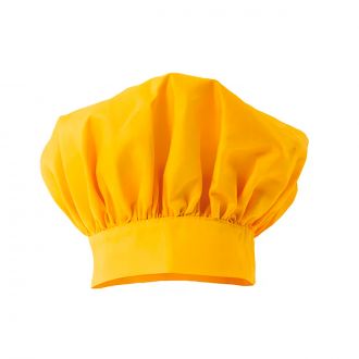 VELILLA | Gorro cocina francés amarillo - Talla única