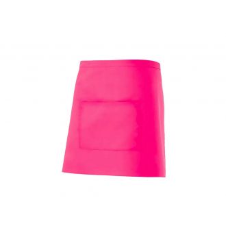 VELILLA | Delantal corto fucsia - Talla única