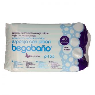 BEGOBAÑO® | Esponjas con Jabón Sensitive Begobaño