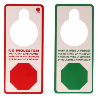 Cartel "No molestar" 9x20cm